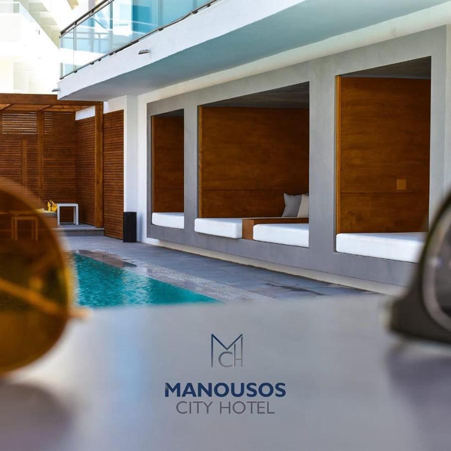 Manousos City Hotel Родос Экстерьер фото
